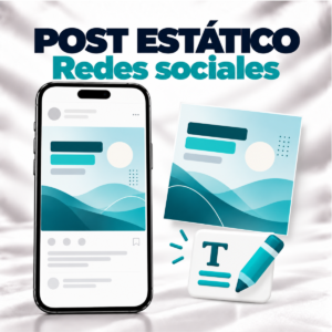 Post estático para redes sociales