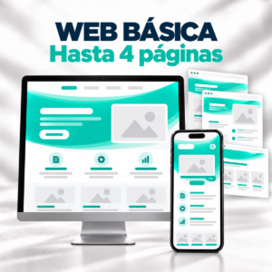 Web básica para empresas · Hasta 4 páginas