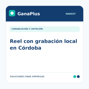Reel con grabación local en Córdoba