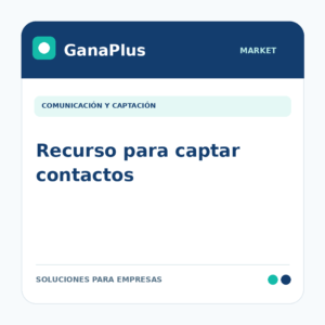 Recurso para captar contactos