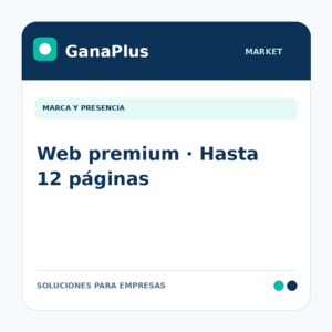 Web premium · Hasta 12 páginas