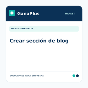 Crear sección de blog